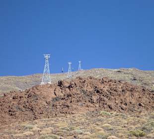 Die Seilbahn zum Teide