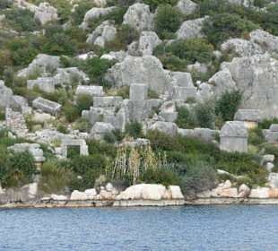 Versunkene Stadt Kekova
