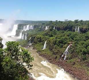 Wasserfälle von Iguazu. Ein Weltwunder