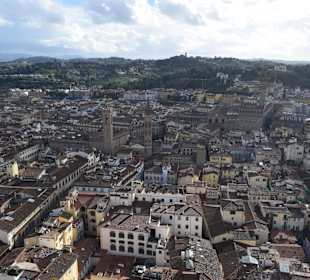Ausblick von der Terrasse der Dom-Kuppel