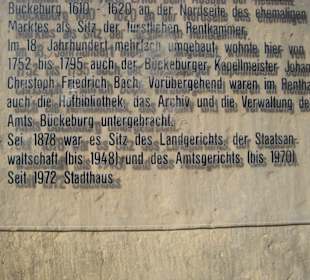 Infotafel am Stadthaus