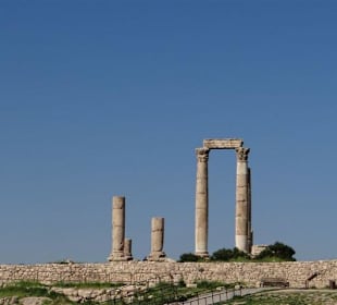 Säulen des ehemaligen Herkulestempels