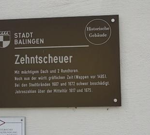 Zehntscheuer Balingen