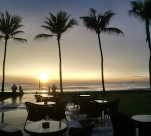 Sonnenuntergang in Colombo