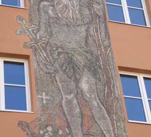 Wandbild Heiliger Onuphrius