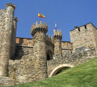 El castillo templario de Ponferrada