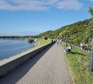 Kazimierz Dolny - Promenada na Wisłą