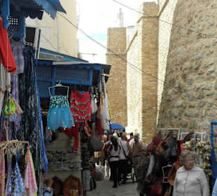 Bazar in der Medina von Hammamet