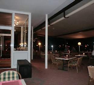 Blick auf die Terrasse