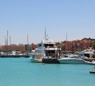 Der neue Hafen von Hurghada