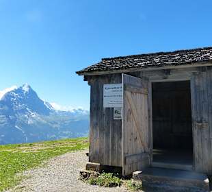 Ankunft auf der großen Scheidegg