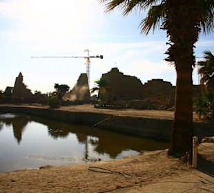 Blick vom Ufer des Tempelsees