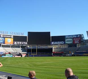 Im Yankee Stadium 