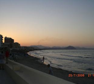 Sonnenuntergang/ Bucht von Can Picafort