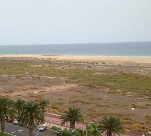 Naturschutzgebiet und Strand nebeneinander