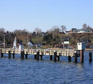 Langballigau vom Schiff aus