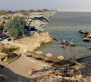 Rhodos, pláž Oasis v oblasti Kalithea
