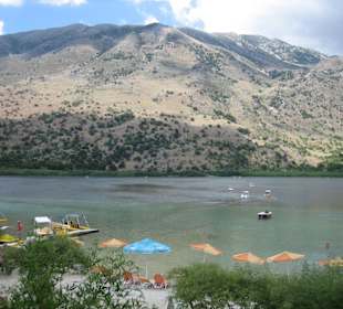 Kournas Lake, 5km vom Hotel