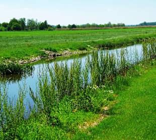 Der anliegende Fluss