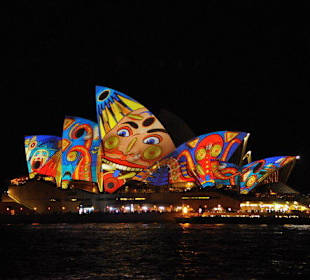 Kulturereignis "Vivid Sydney" 