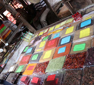 Gewürze auf dem Markt 