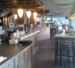 Das Restaurant nach vorne