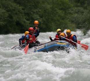 Rafting auf der Mölln in Östereich
