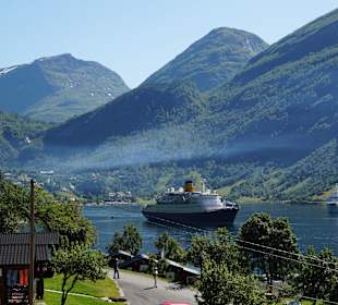 Tja, wenn die Schiffe nicht so qualmen würden ....