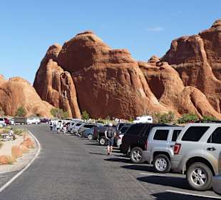 Parkplatzprobleme beim Devils Garden