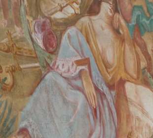 Fassadenbemalung an Alten Rathaus von Bamberg