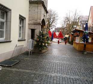 Markt in Hersbruck am Tag