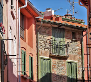 Impressionen aus der Altstadt von Collioure