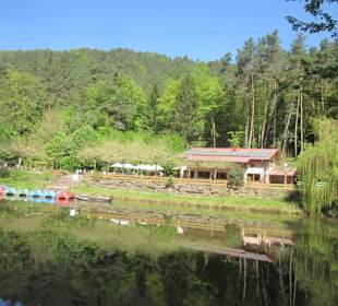 Am Paddelweiher in Hauenstein