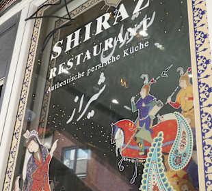 Zum Abendessen beim persischen Rest. Shiraz