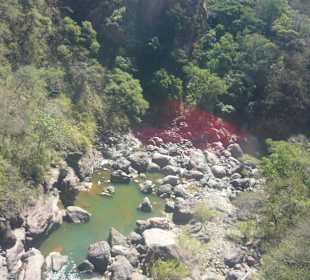 Schlucht ohne Wasser