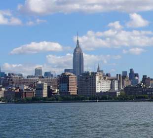 Skyline Mannhattan vom Hudson River