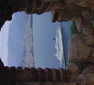 Ausflug nach Alanya, Blick von der Zitadelle