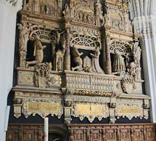 Nordwand im Chorraum 