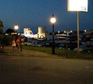 Promenade Ende der Linken Seite