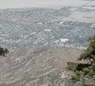 Blick auf Palm Springs vom Mount Jacinto