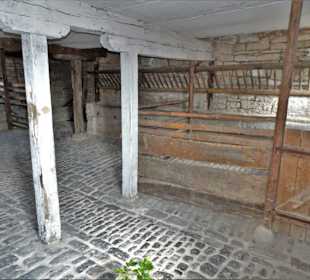 Alte Stallungen im Freilandmuseum