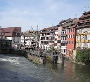 Altstadt Straßburg im Frühling