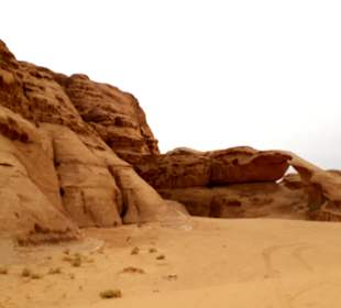 Wüstenlandschaft Wadi Rum