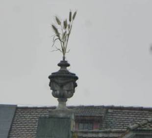 Das imposante barocke Kornhaus am Hafen