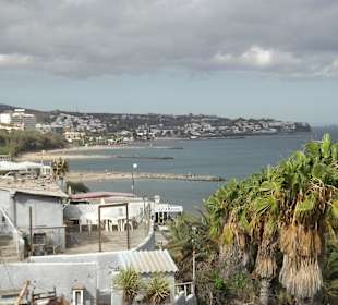 Blick auf den Strand