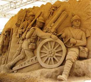 Sandskulpturen