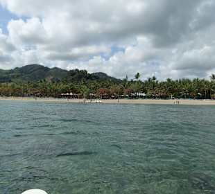 Strand von Puerto Plata vom Boot aus gesehen