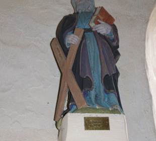 Apostelskulpturen in der Kapelle