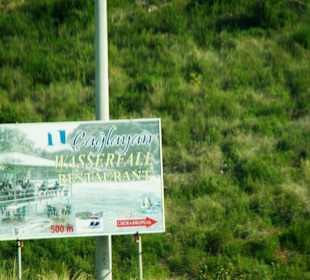 Fahrtweg & Grillen im Restaurant Turistik Tesisleri