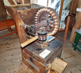 Schrotmaschine in der Stiftsmühle